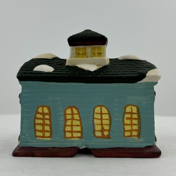 Vintage 1998 Dickens Collectables Sugar Creek County Cafe Porcelain Light 4.25" - Picture 15 of 16